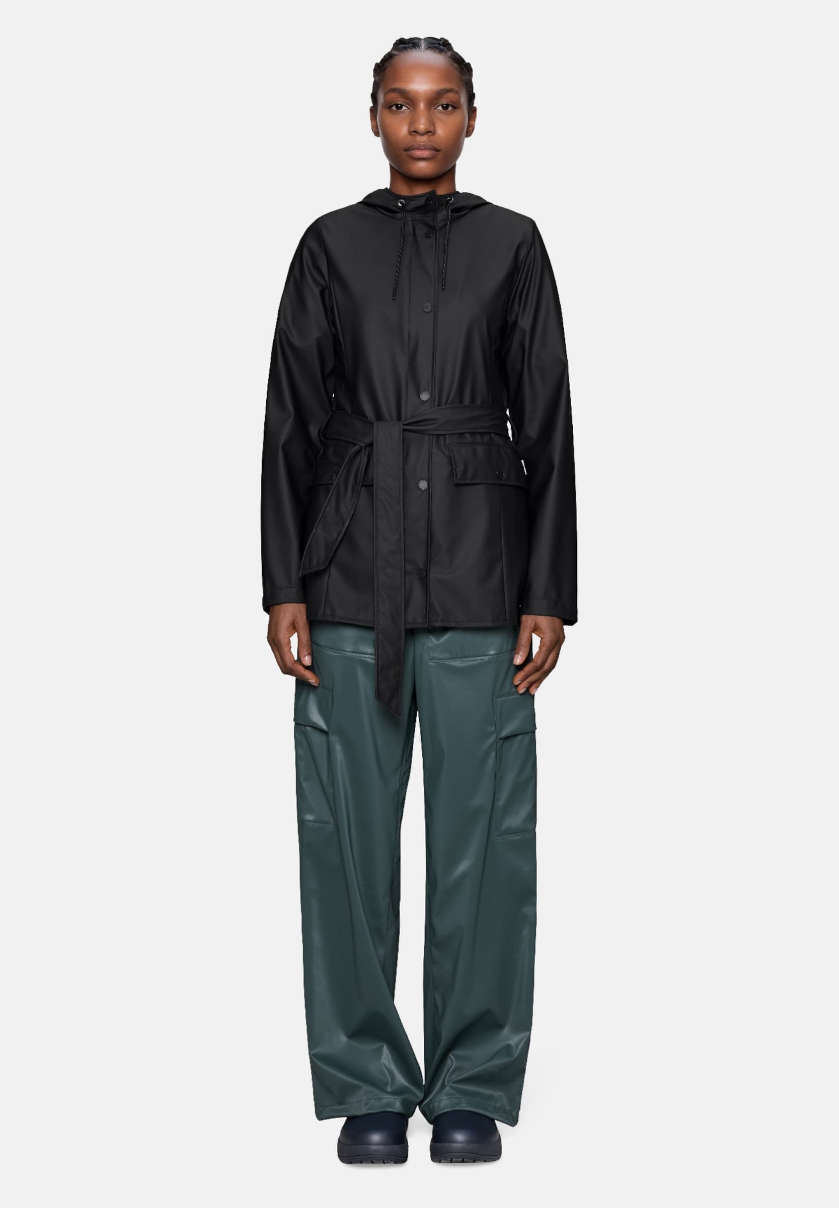RAINS Giubbino Donna Rains  12100 BLACK - 2