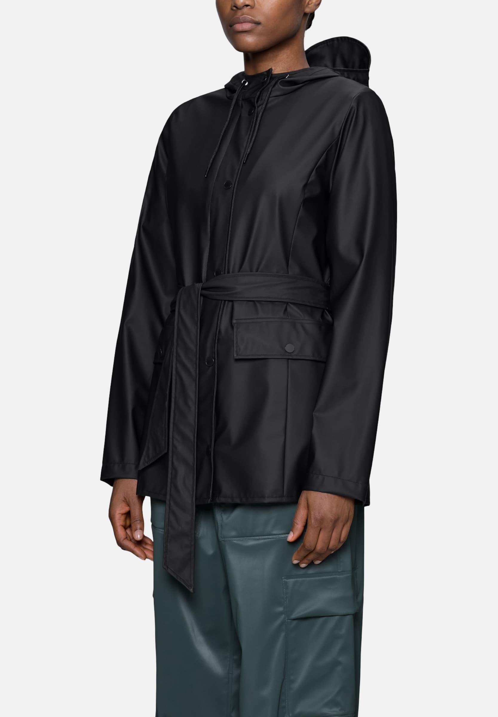 RAINS Giubbino Donna Rains  12100 BLACK - 4