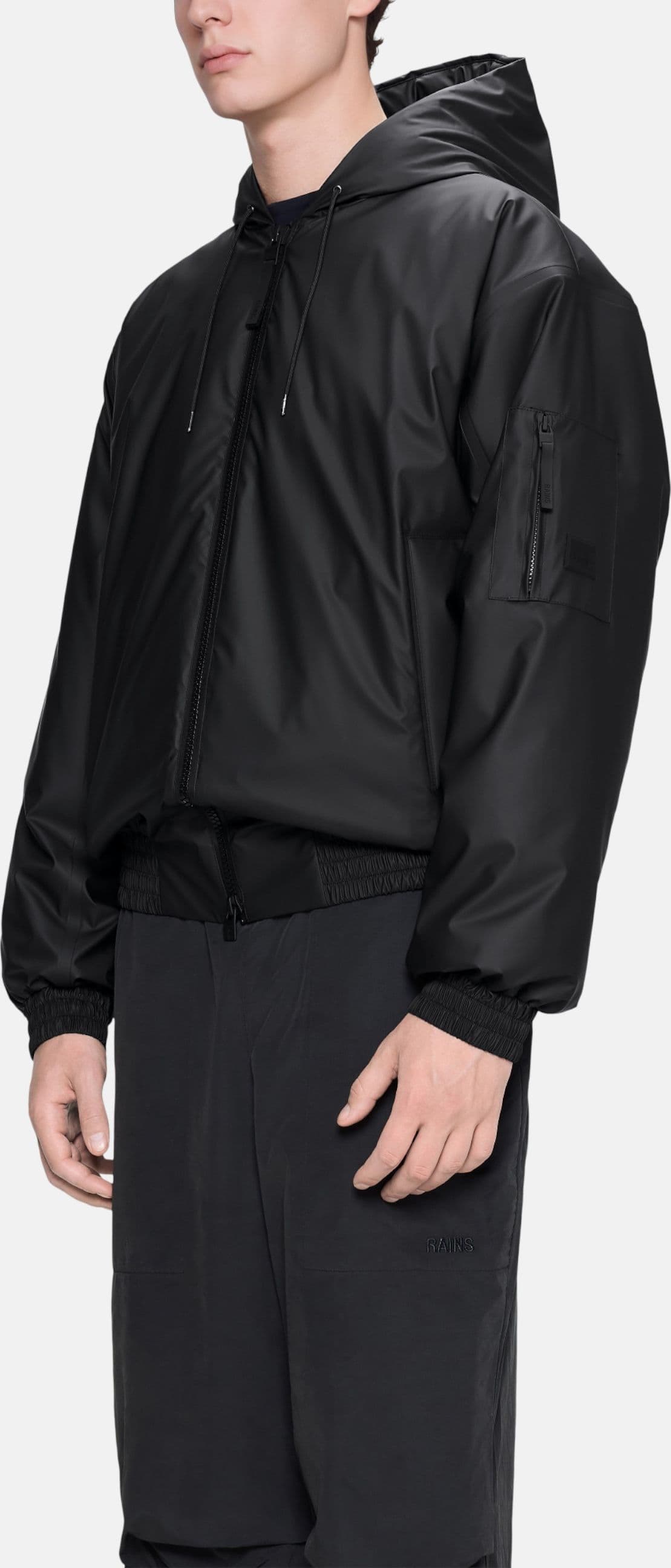 RAINS Giubbino Donna Rains  17270 BLACK - 4