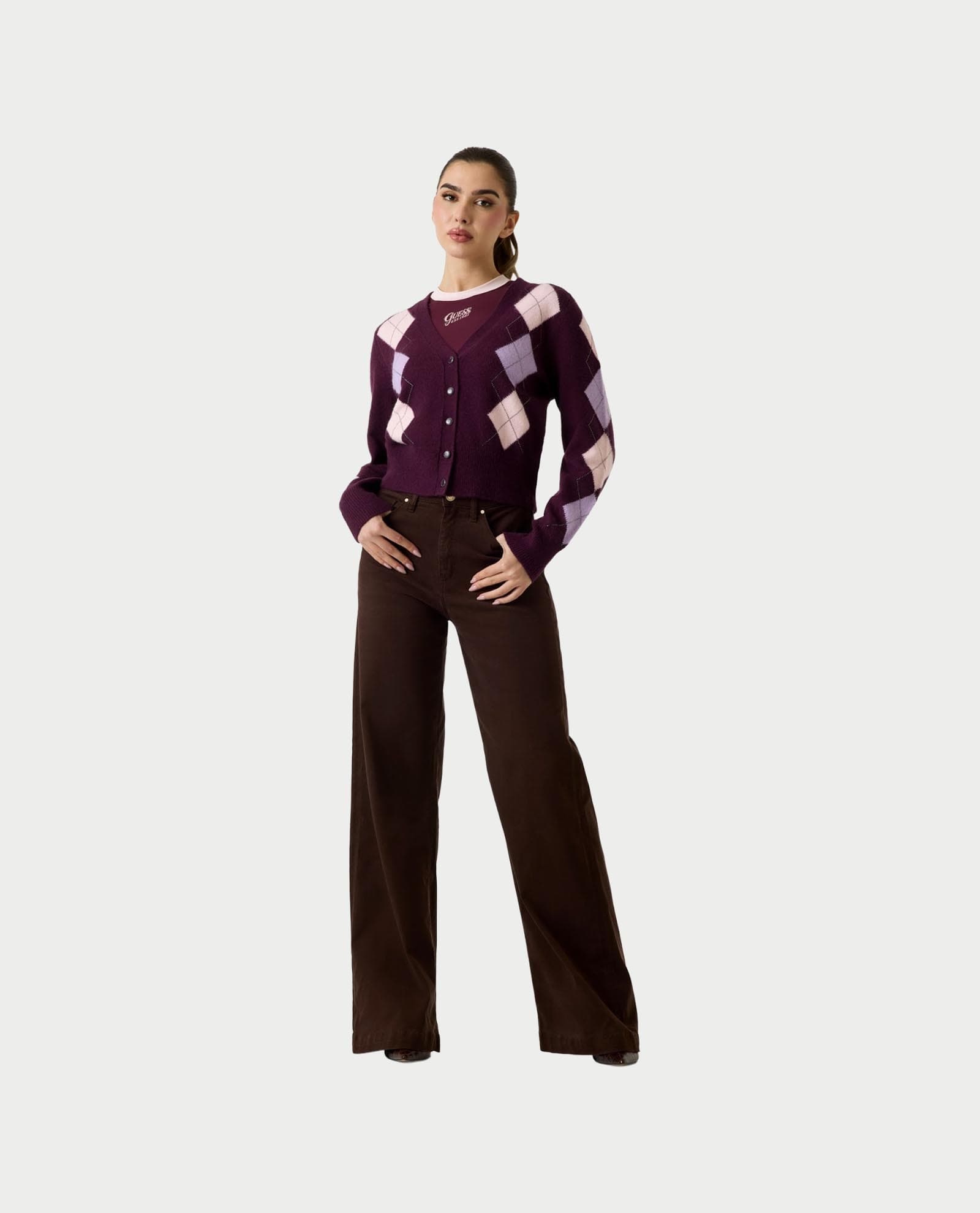Guess  Maglie Viola - 2
