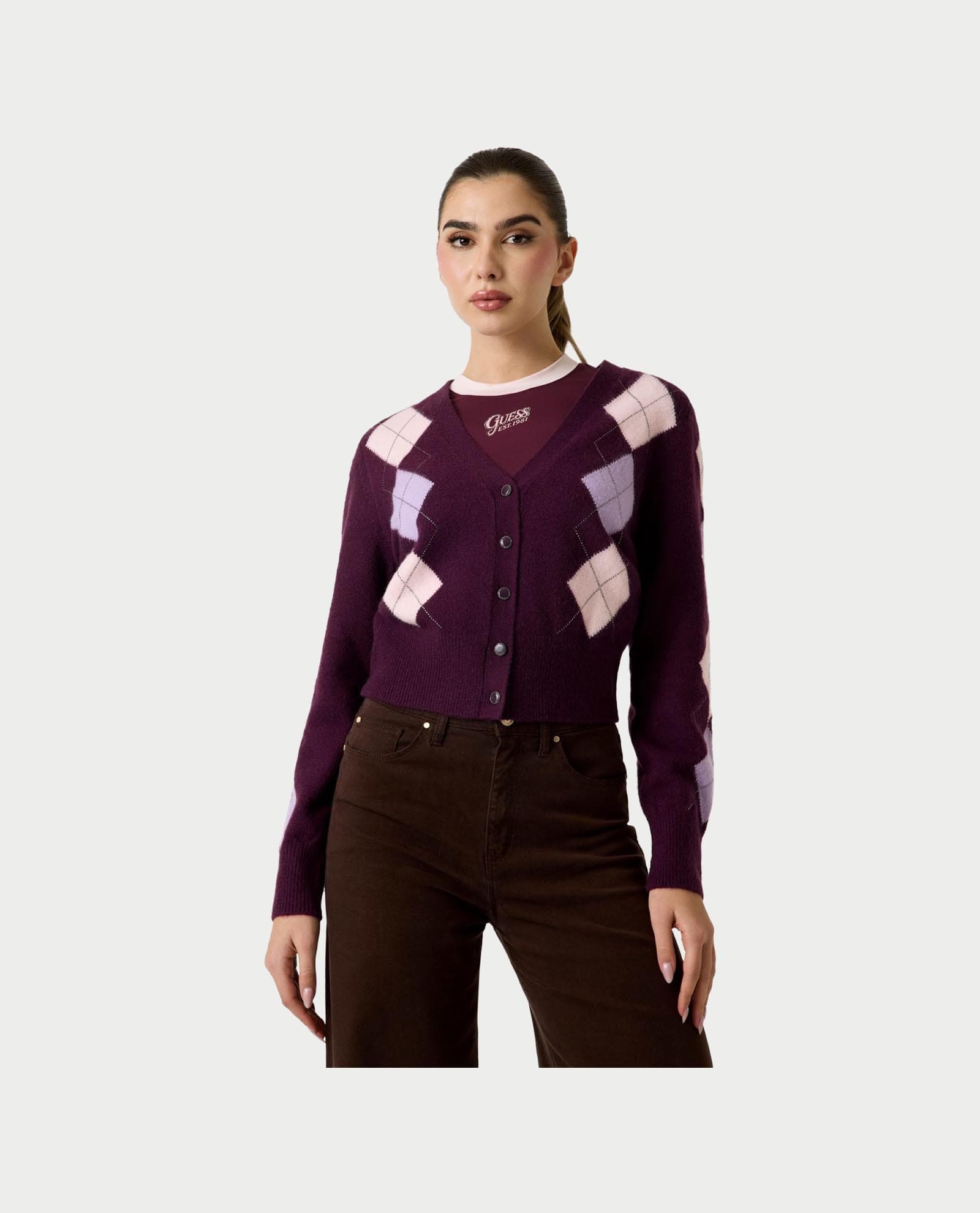 Guess  Maglie Viola - 4