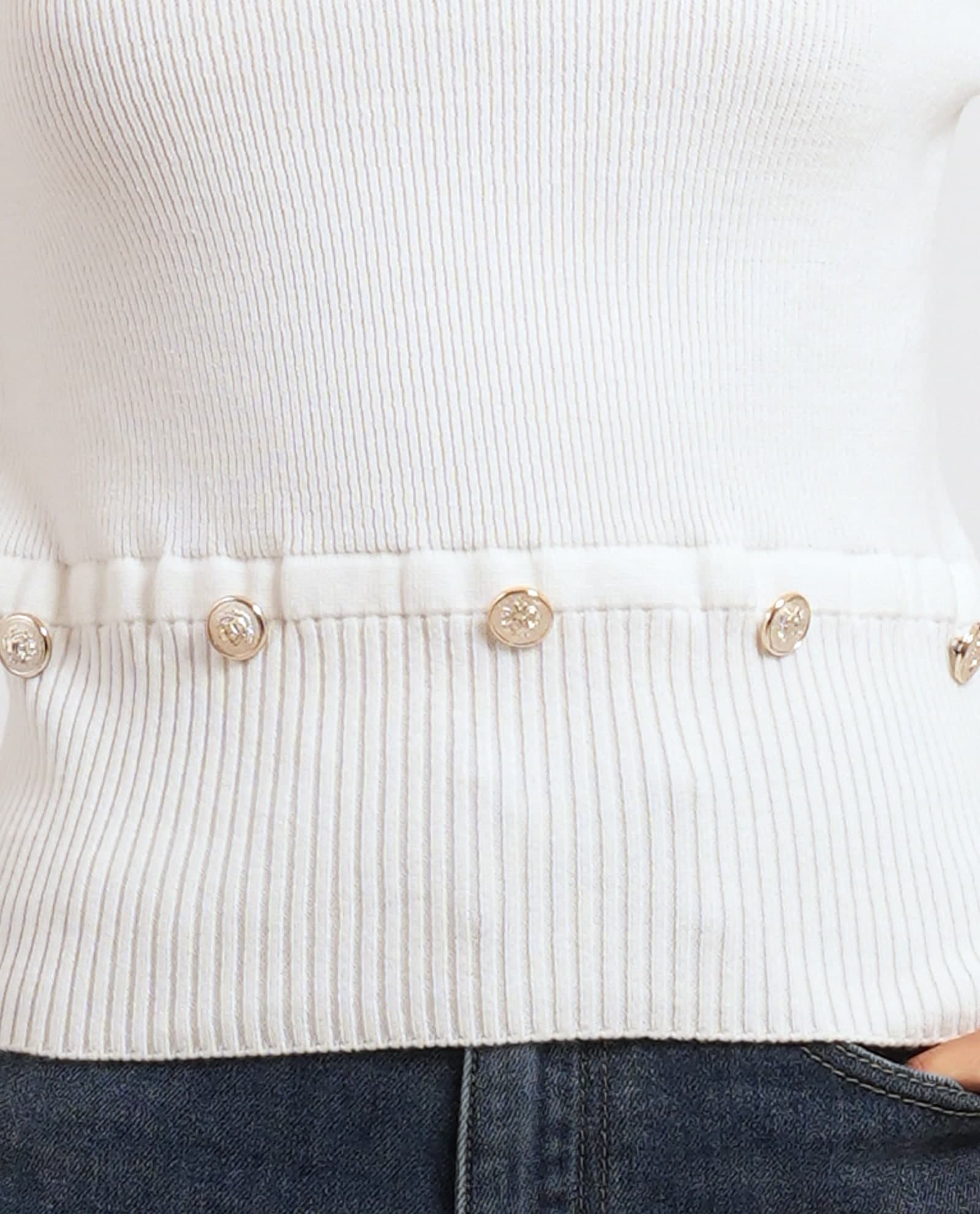 Denny Rose  Maglie Bianco - 5