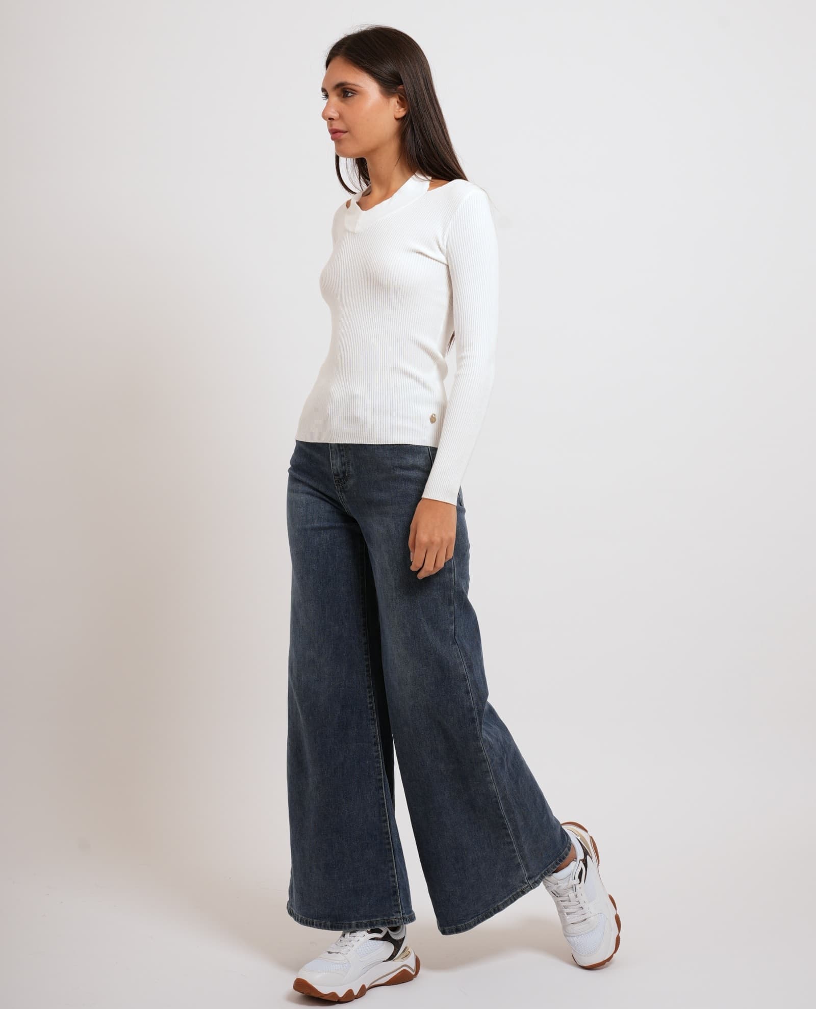 Denny Rose  Maglie Bianco - 2