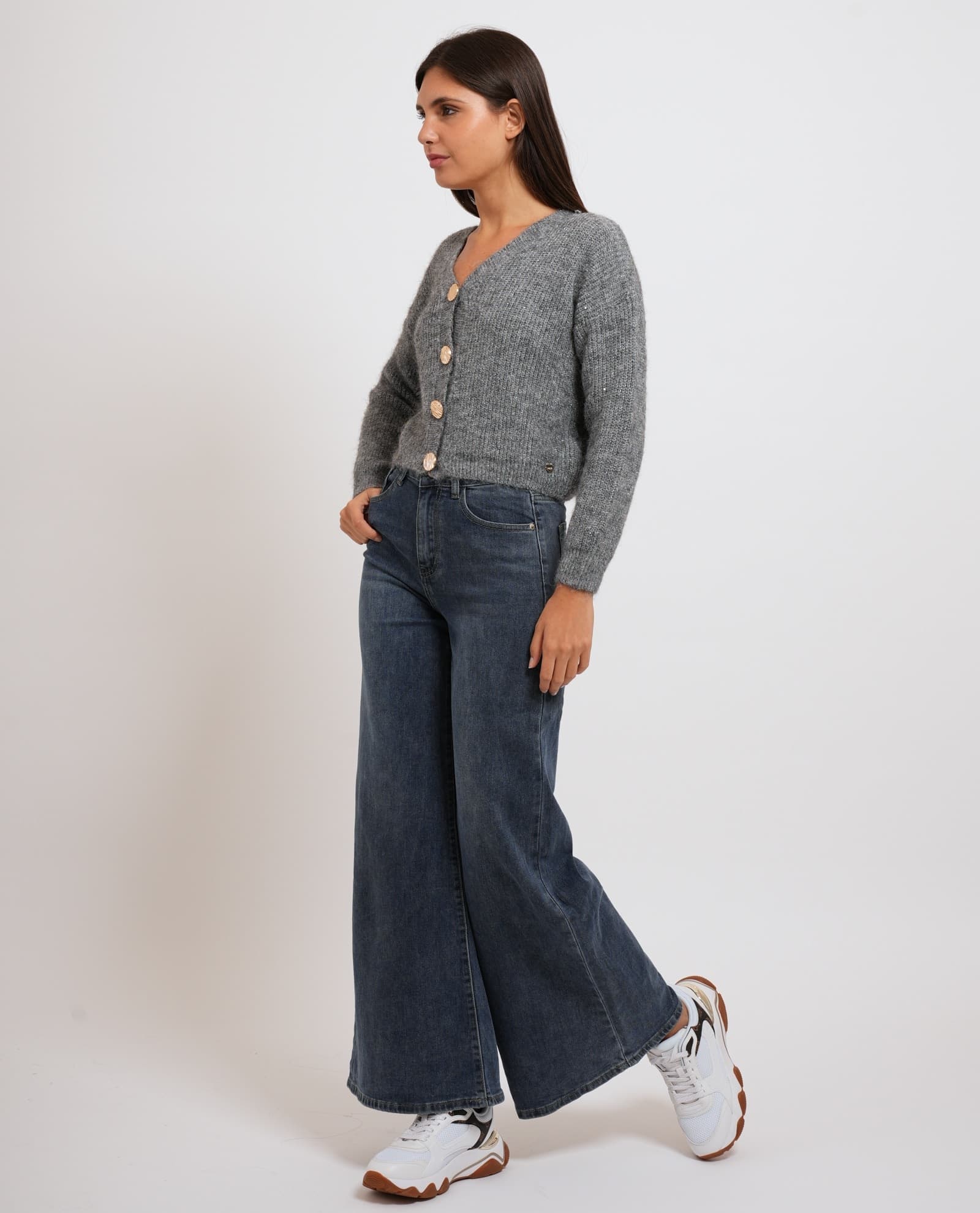 Denny Rose  Maglie Grigio - 2