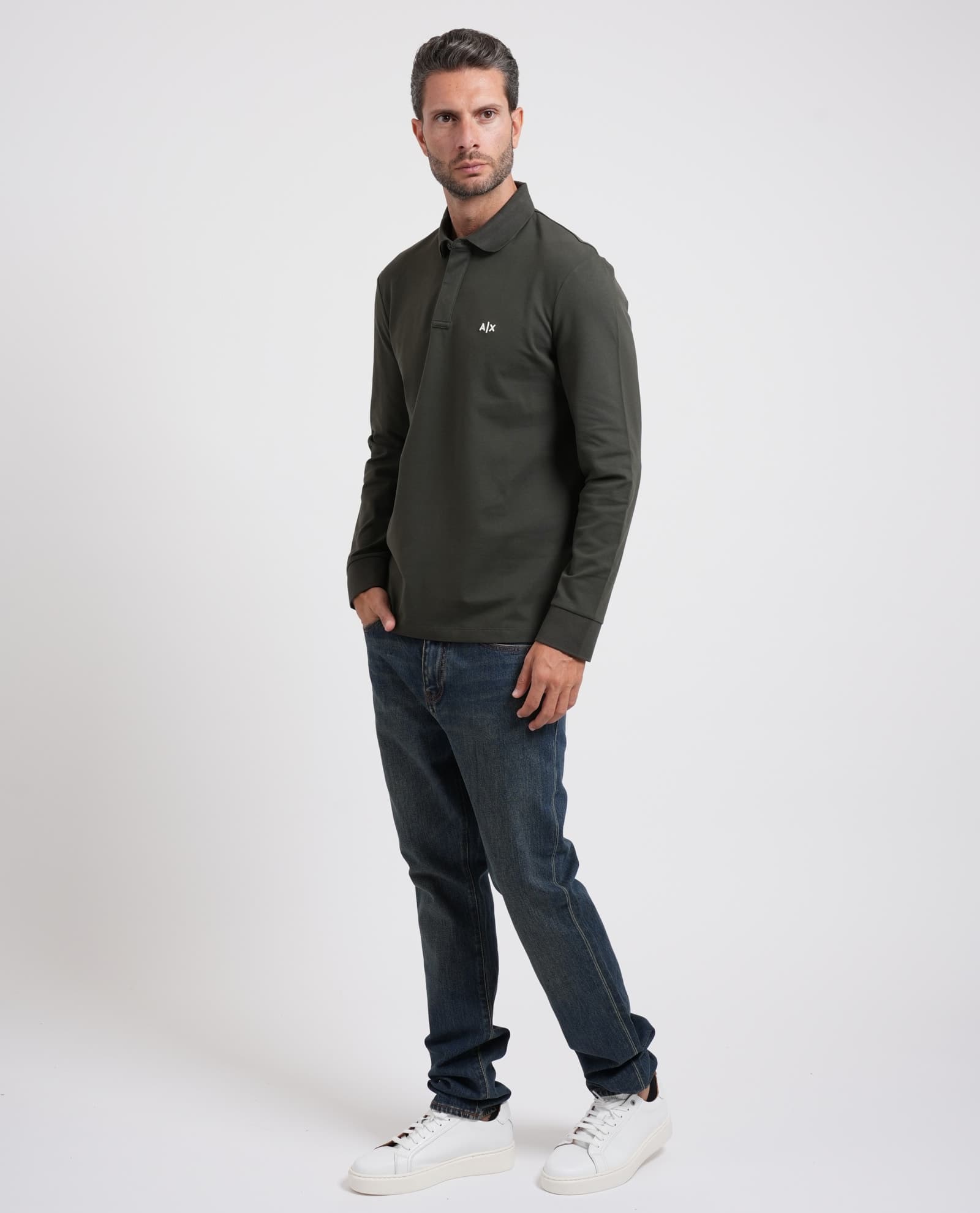 ARMANI EXCHANGE  T-shirt e Polo Verde - 2