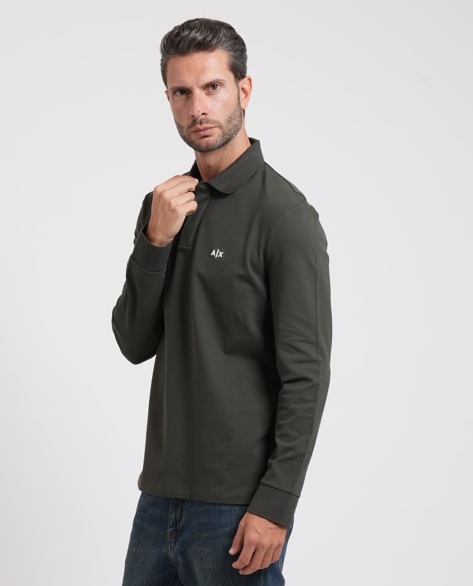 ARMANI EXCHANGE  T-shirt e Polo Verde - 3