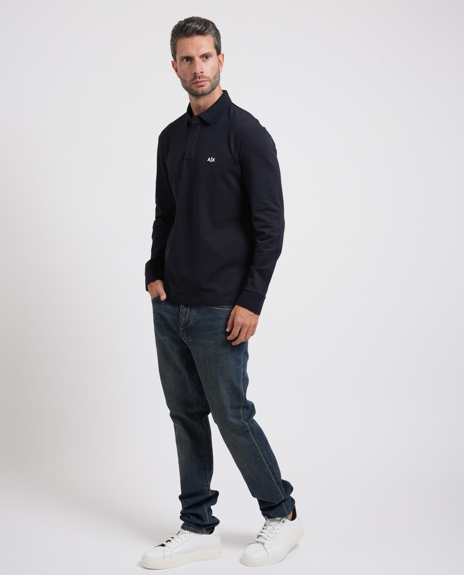 ARMANI EXCHANGE  T-shirt e Polo Blu - 2