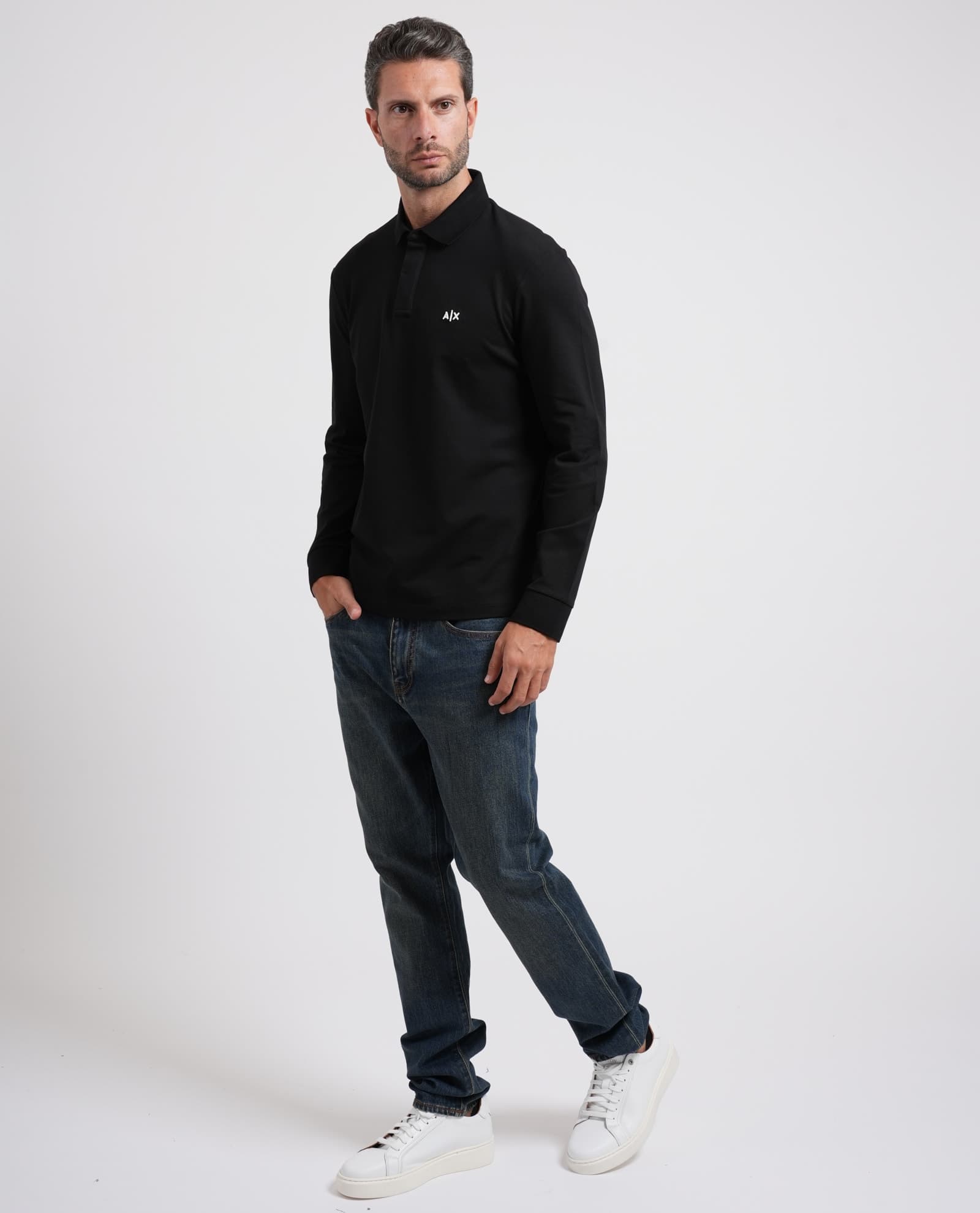 ARMANI EXCHANGE  T-shirt e Polo Nero - 2