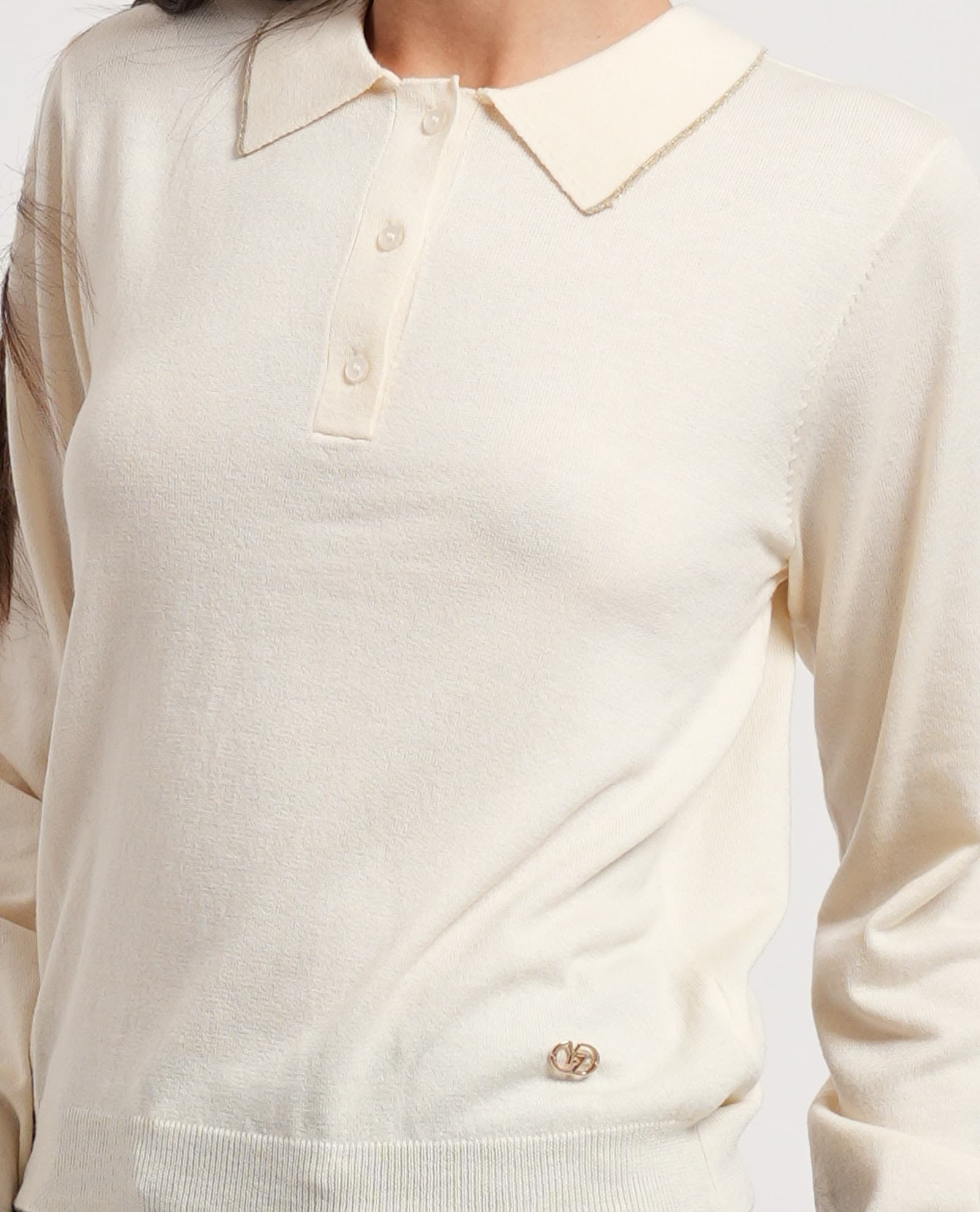 YES ZEE  Maglie Avorio - 5