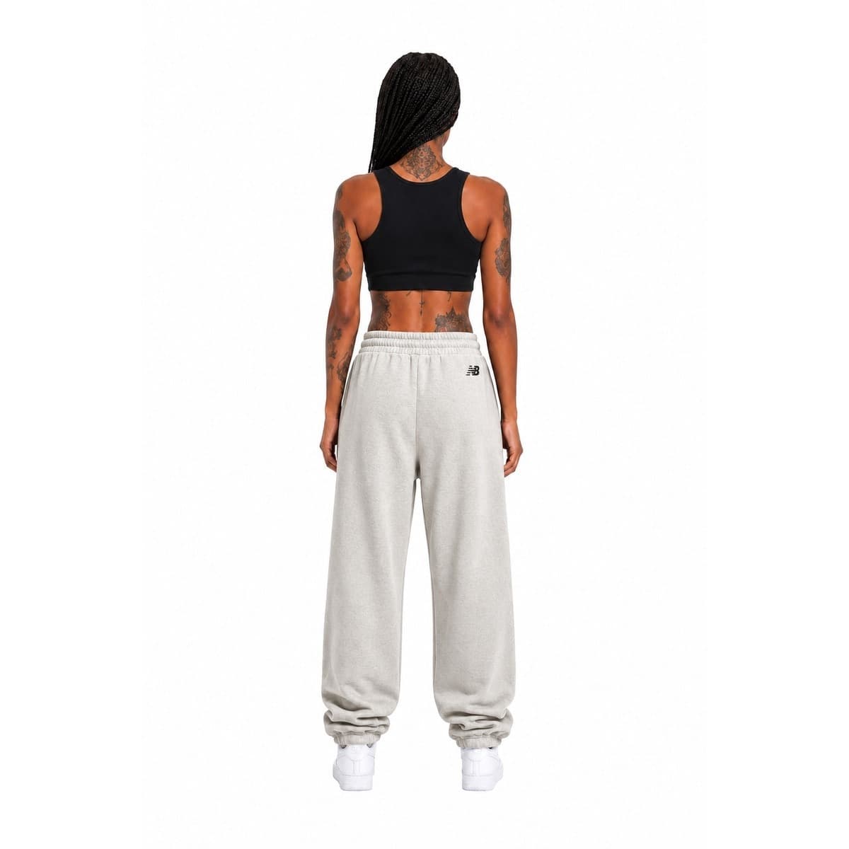 New Balance  Pantaloni Panna - 2