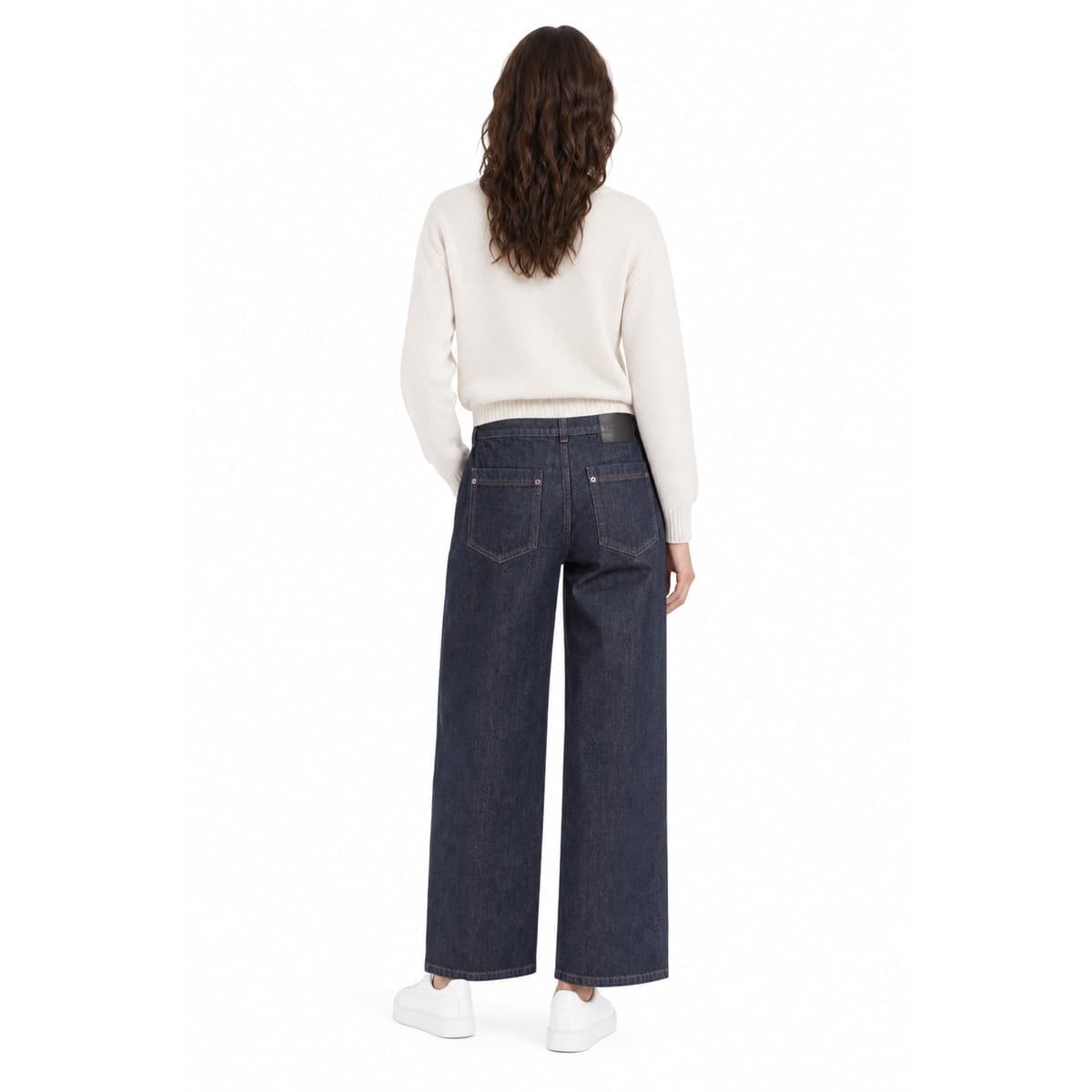 MM MAX MARA  Pantaloni Blu navy - 2
