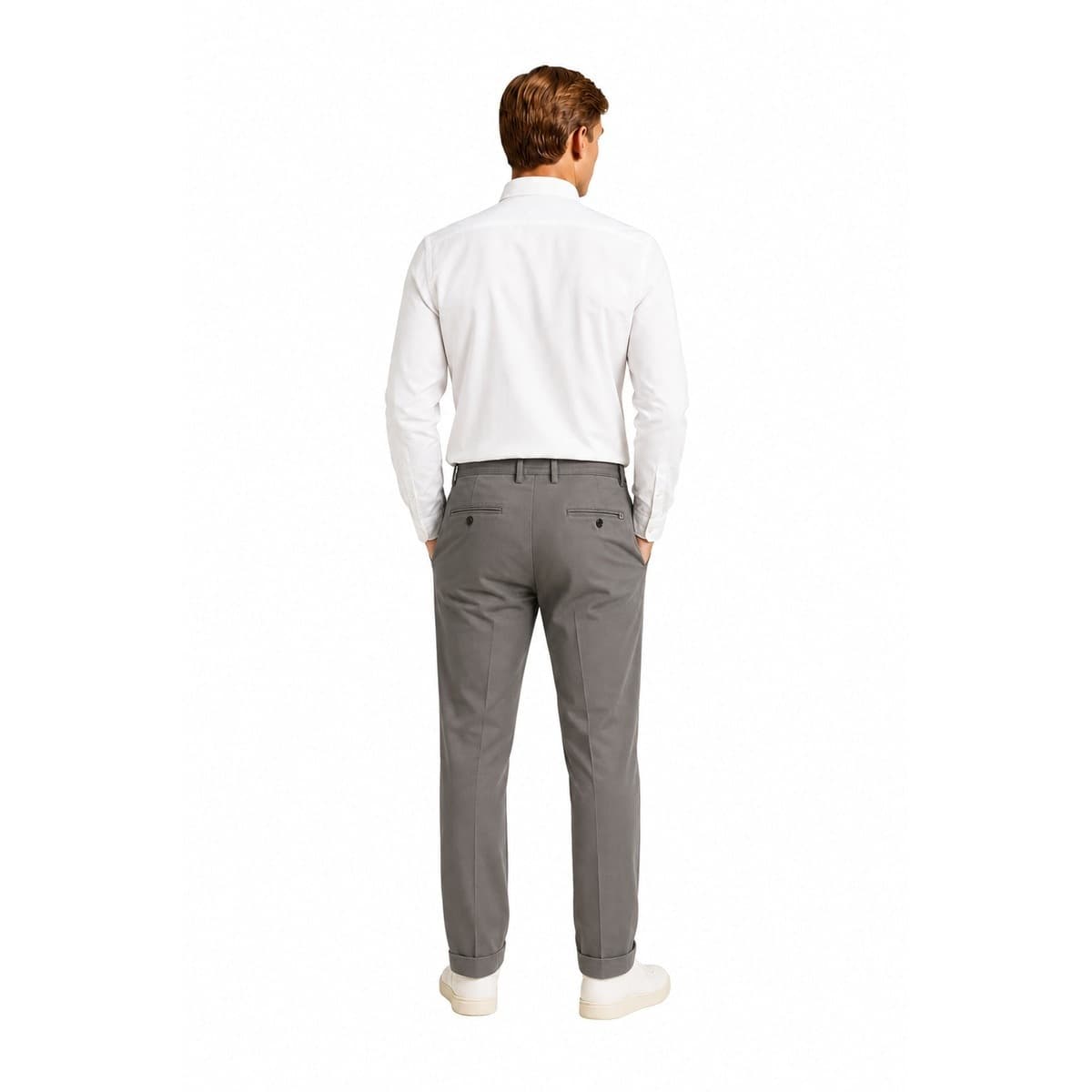 Dondup  Pantaloni Tortora - 2