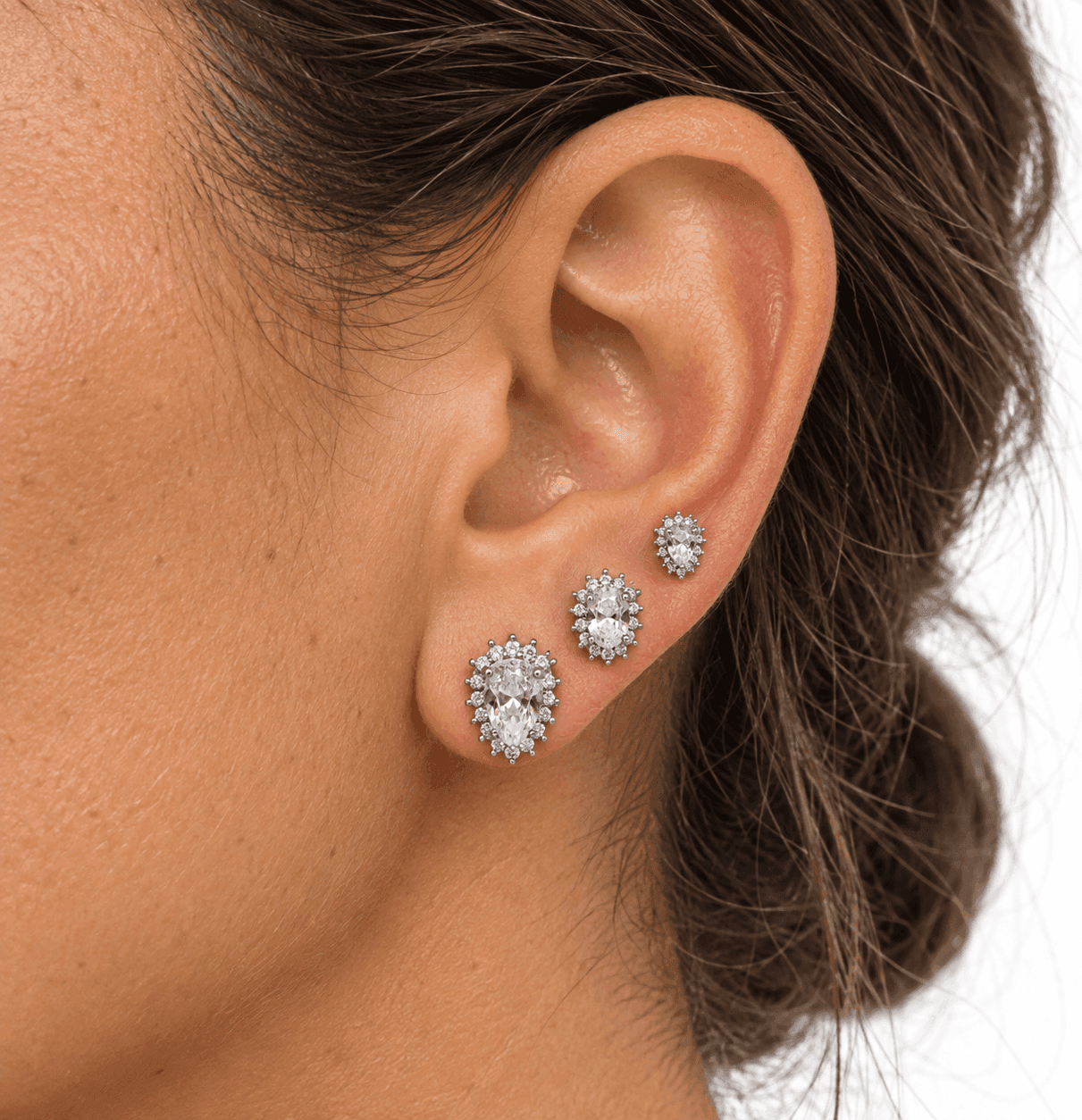 Alba Bijoux –  Orecchini Set Goccia Luce - 2