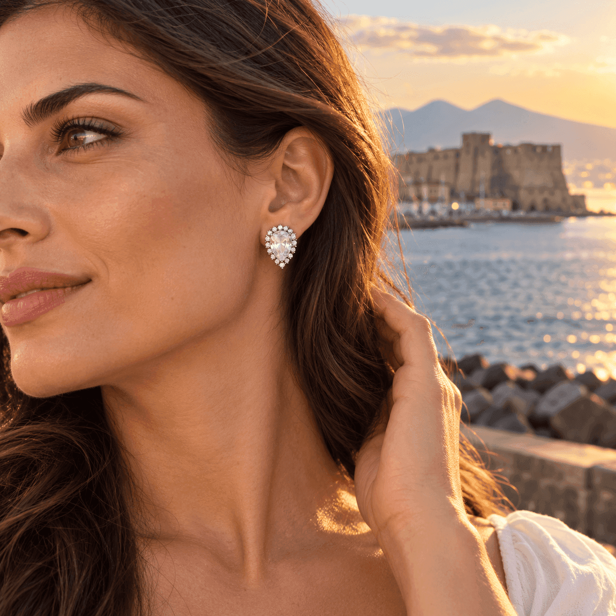 Alba Bijoux –  Orecchini Set Goccia Luce - 4