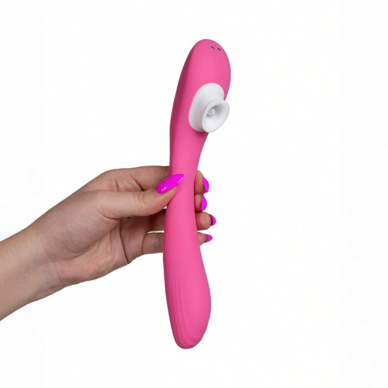 Vibratore Multifunzione con Succhia Lecca Clitoride e Punto G Squirt One Sex Toy - 2
