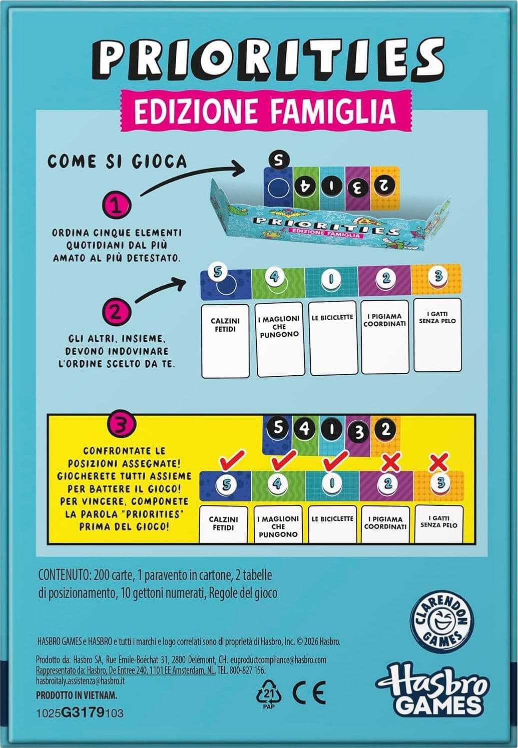Hasbro - Gioco di società Priorities - 4