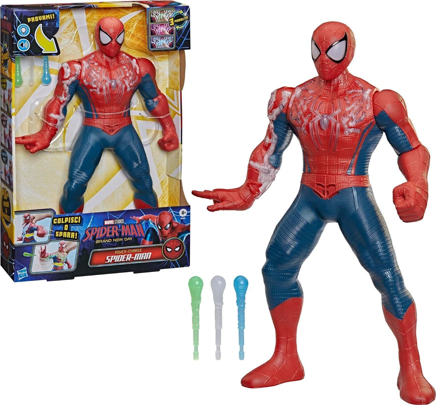 Hasbro - Brand New Day Spiderman Elettronico - 3