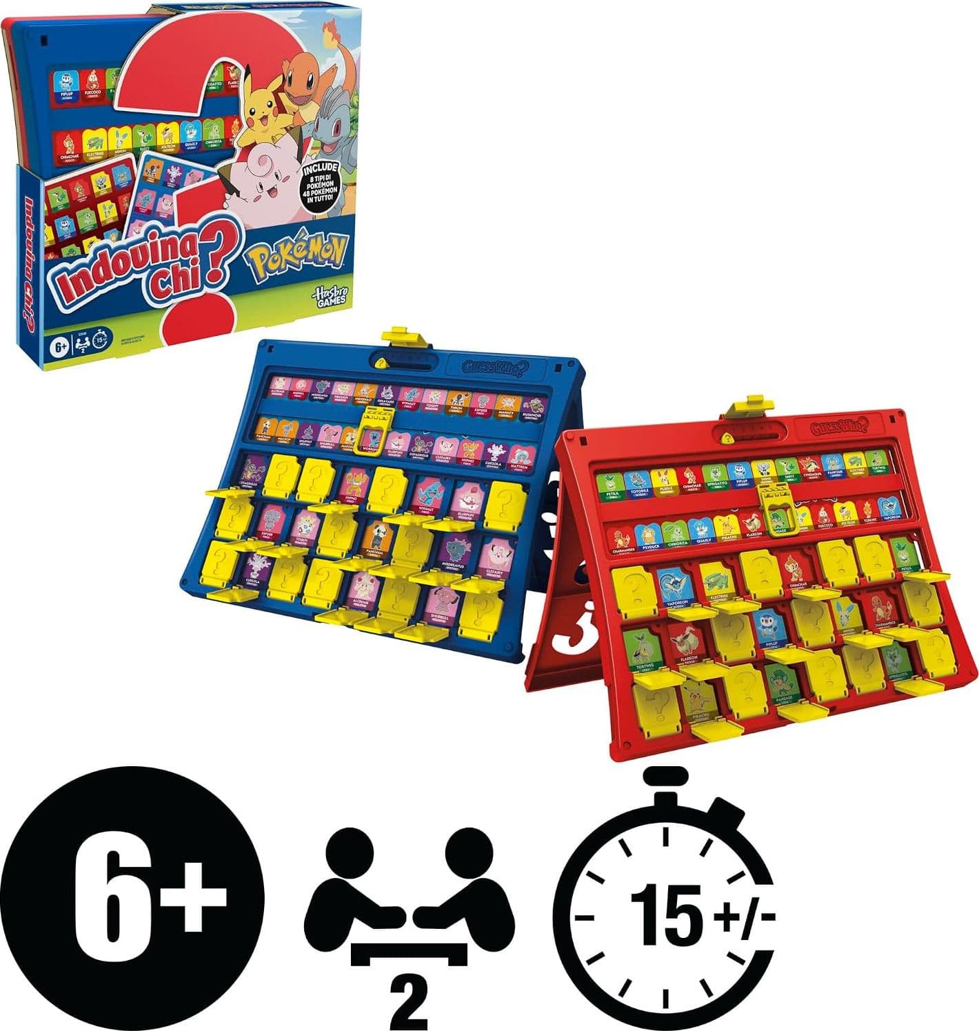 Hasbro - Indovina chi? Pokémon Edition - 2