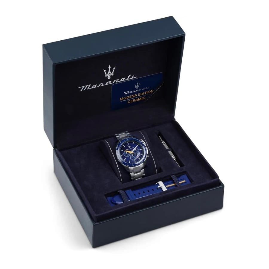 Maserati Modena Edition Cronografo Blu Uomo (R8871612039) - 5