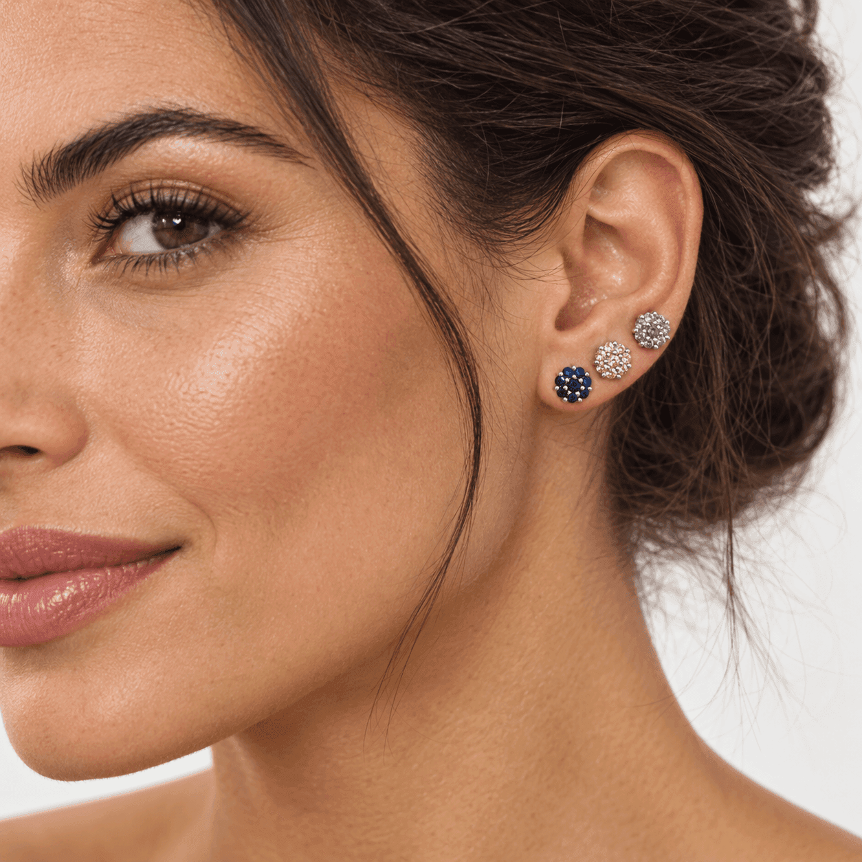 Alba Bijoux –  Orecchini Set Fiore Mix - 6