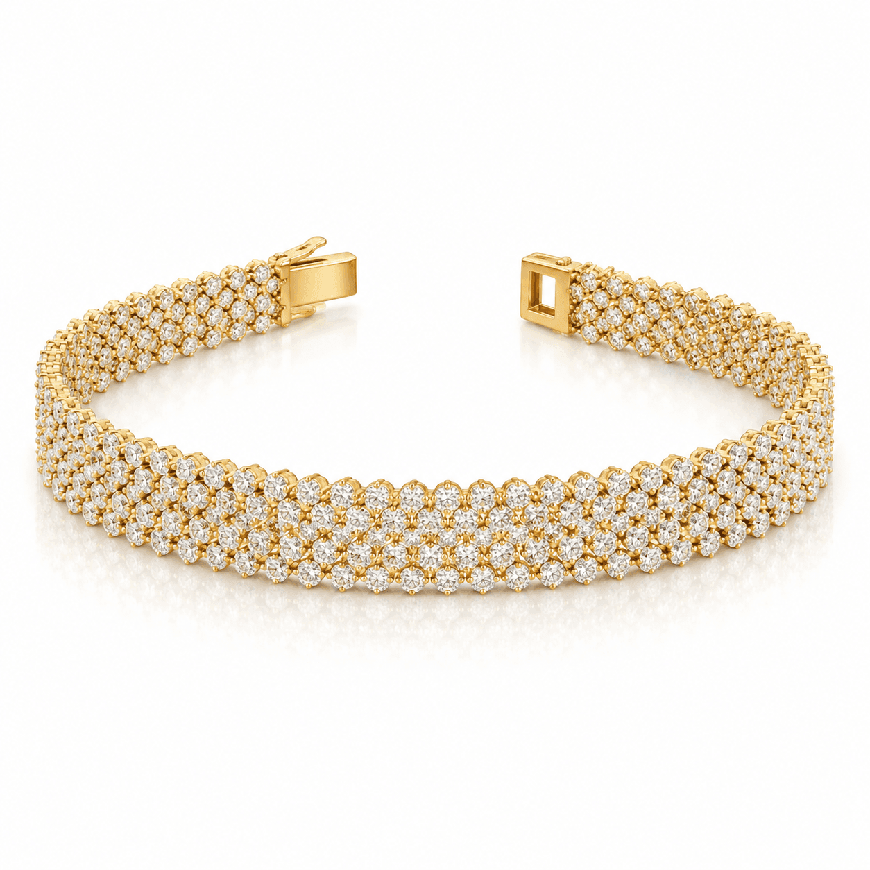Alba Bijoux – Bracciale Fascia Luce Gold - 3