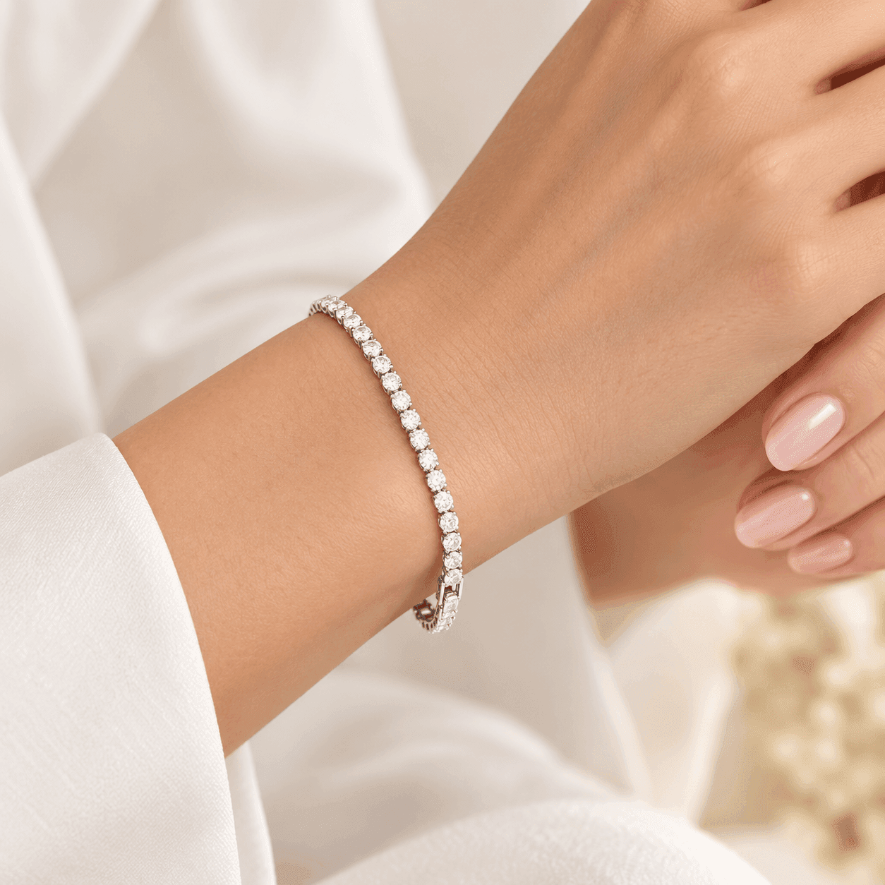 Alba Bijoux – Bracciale Tennis Luce - 2