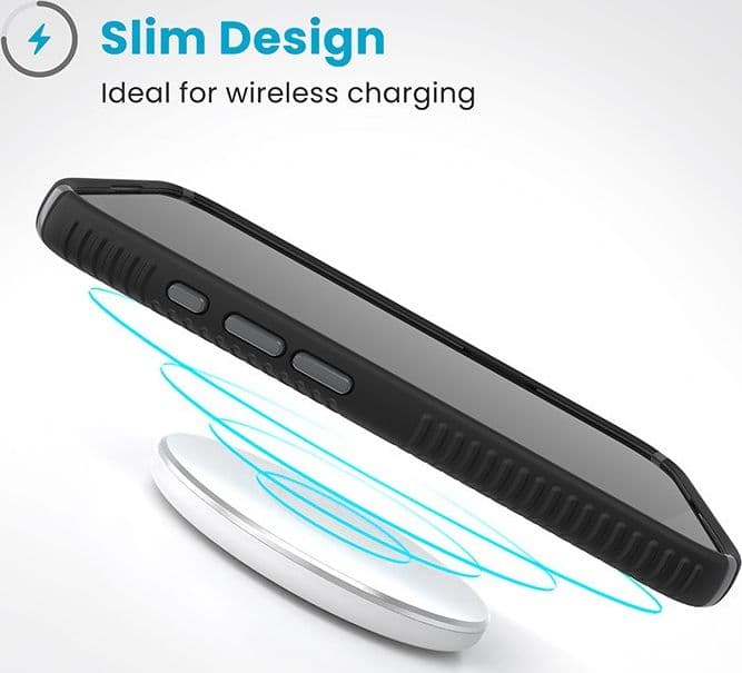 Speck Presidio2 Grip - Custodia per iPhone 16 Pro (Nero / Grigio Ardesia / Bianco) - 13