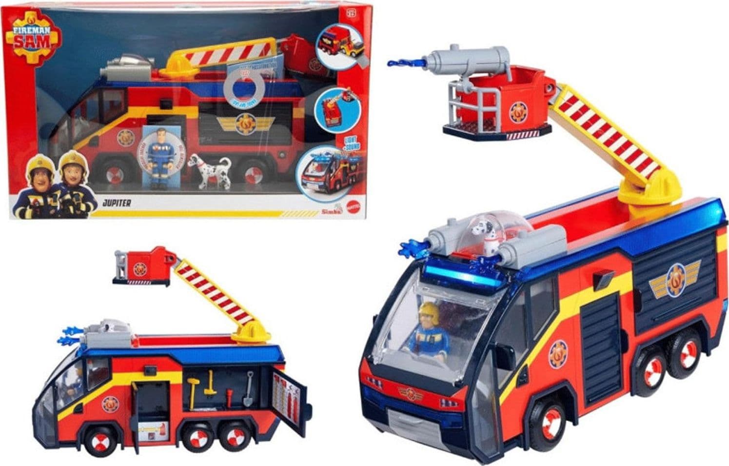 Sam Il Pompiere Camion Jupiter