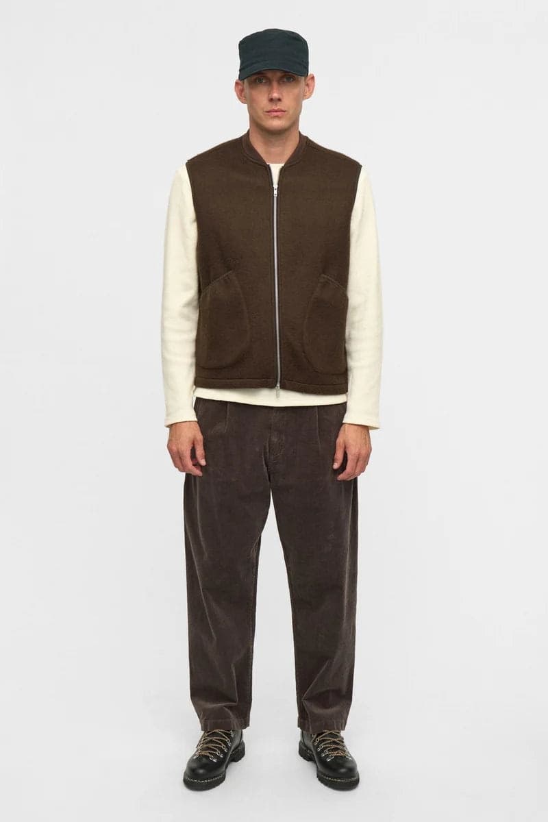 Gilet Uomo Anerkjendt Akrobin Boiled Wool - 14