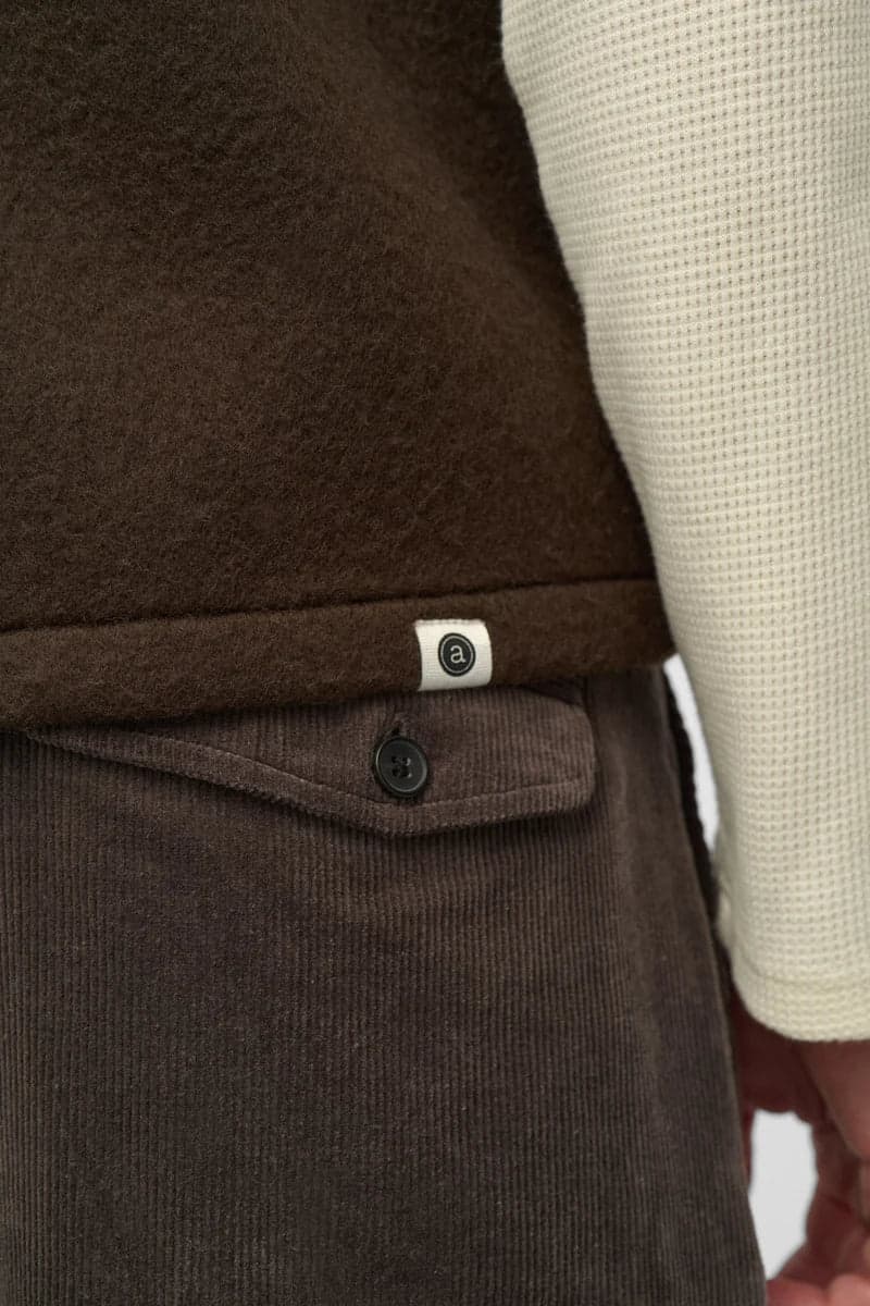 Gilet Uomo Anerkjendt Akrobin Boiled Wool - 17