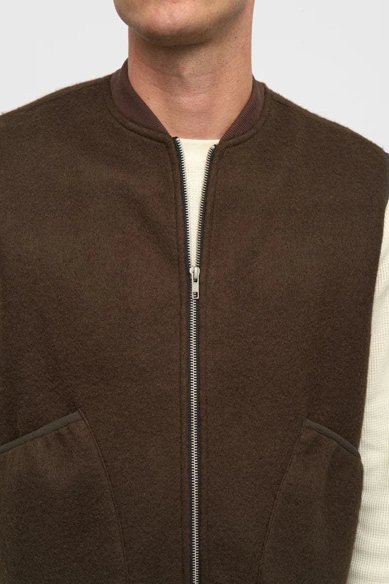 Gilet Uomo Anerkjendt Akrobin Boiled Wool - 18