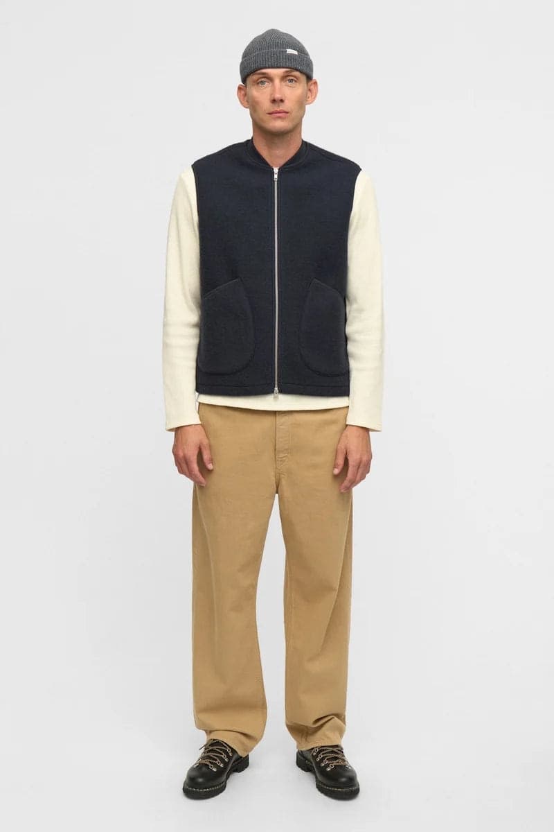 Gilet Uomo Anerkjendt Akrobin Boiled Wool - 6