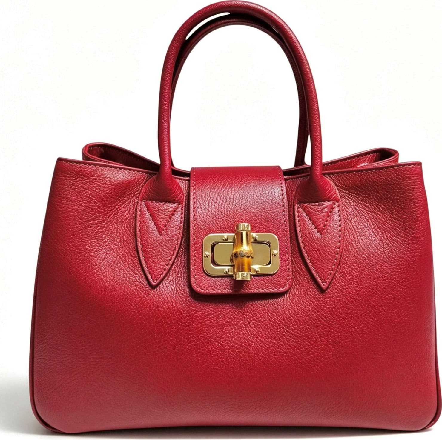Modarno Borsa donna a mano Ginevra in vera pelle 35x18x24 cm - 13
