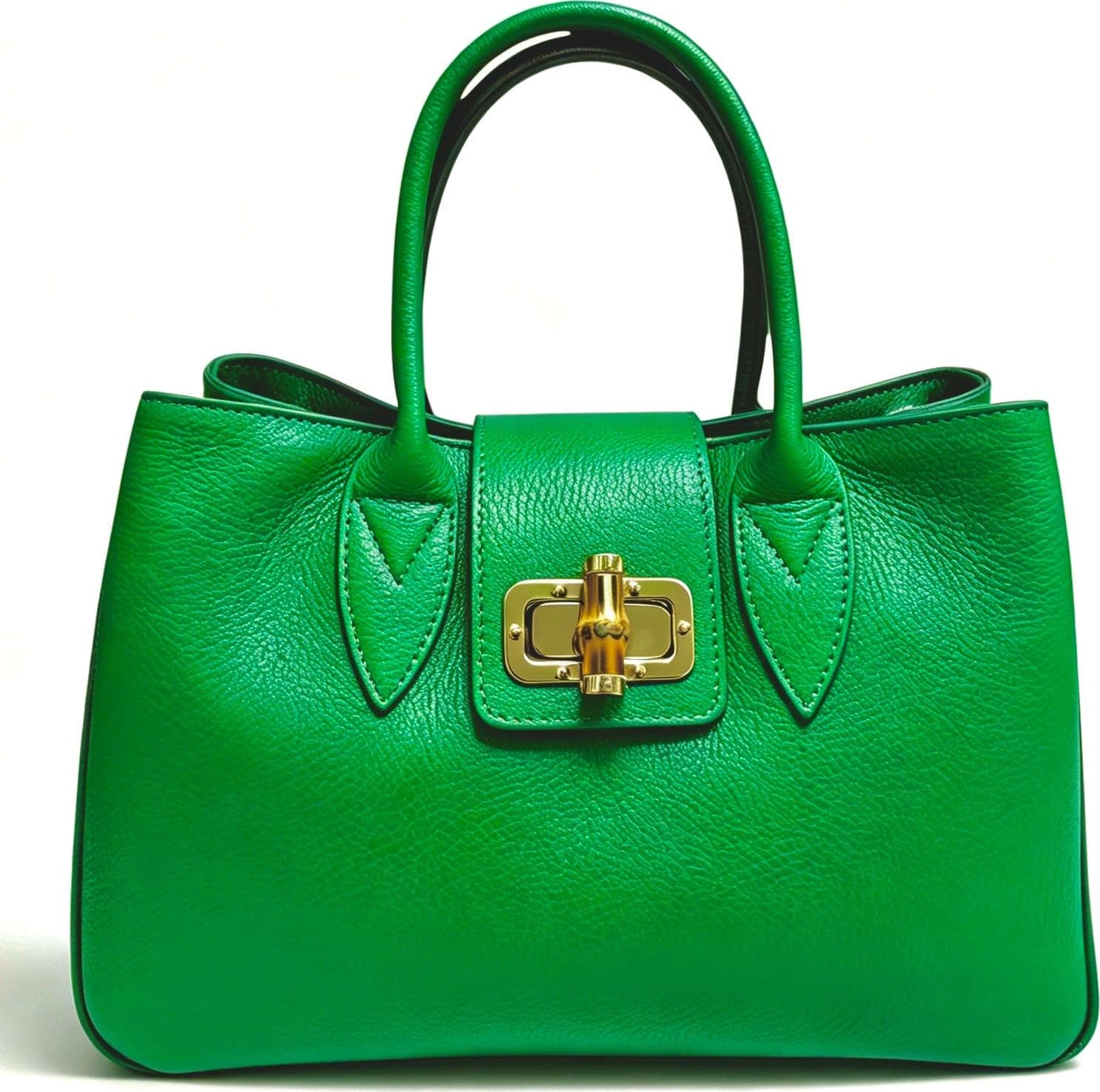 Modarno Borsa donna a mano Ginevra in vera pelle 35x18x24 cm - 15