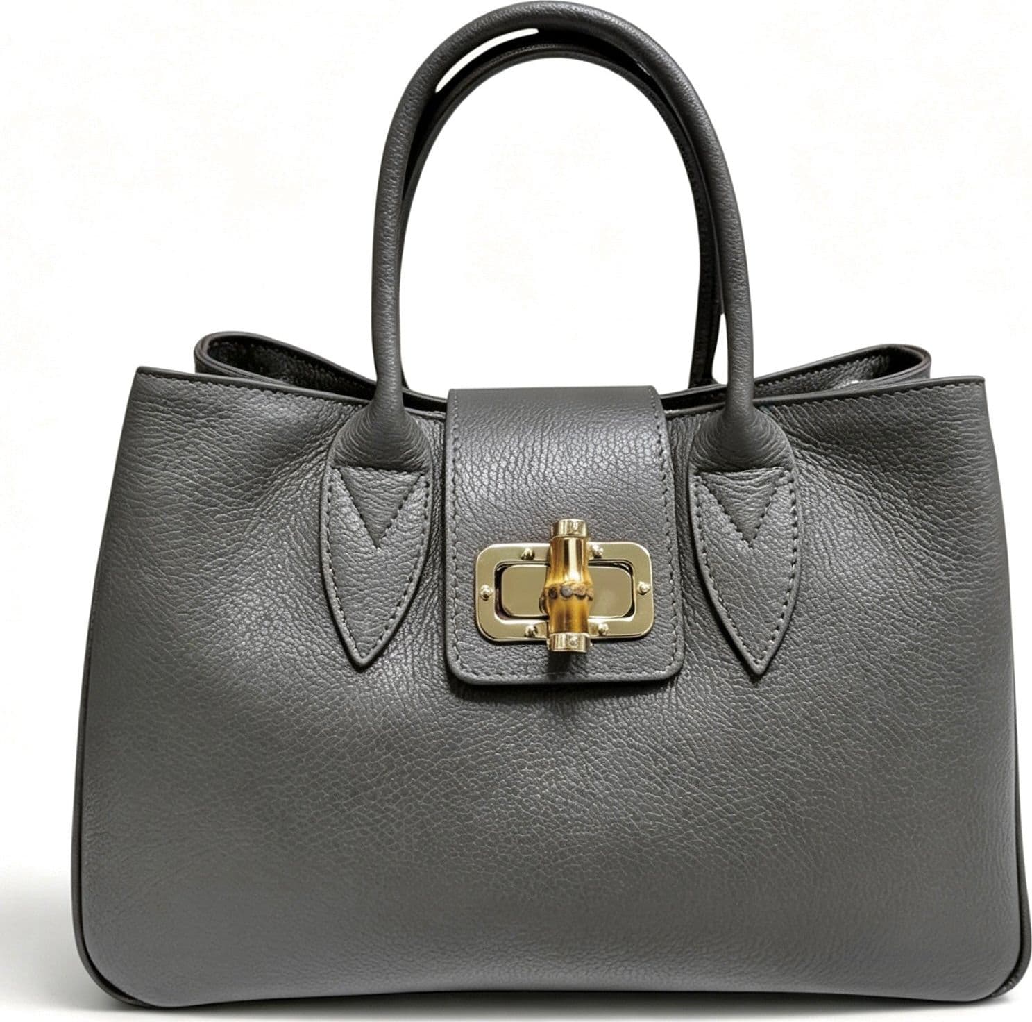 Modarno Borsa donna a mano Ginevra in vera pelle 35x18x24 cm - 22