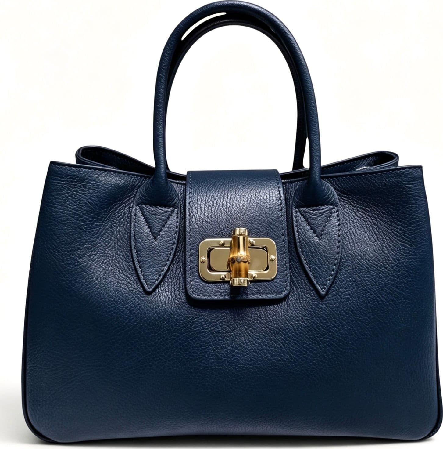 Modarno Borsa donna a mano Ginevra in vera pelle 35x18x24 cm - 9