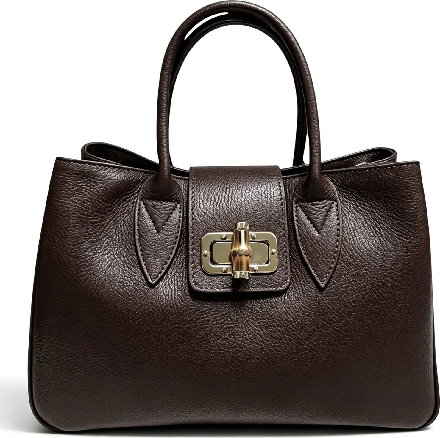 Modarno Borsa donna a mano Ginevra in vera pelle 35x18x24 cm - 10