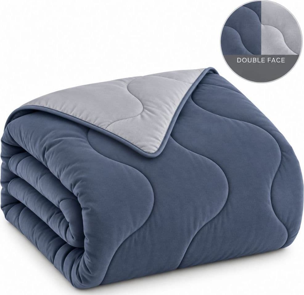 Trapunta Singola Invernale in Microfibra Double Face Posillipo Botticelli Home - 11