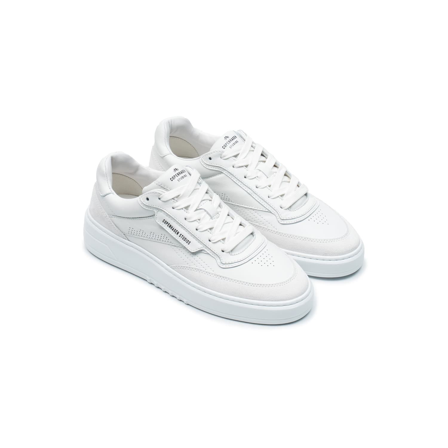 COPENAGHEN STUDIOS Sneaker Uomo Copenaghen Studios Leather mix white - 3