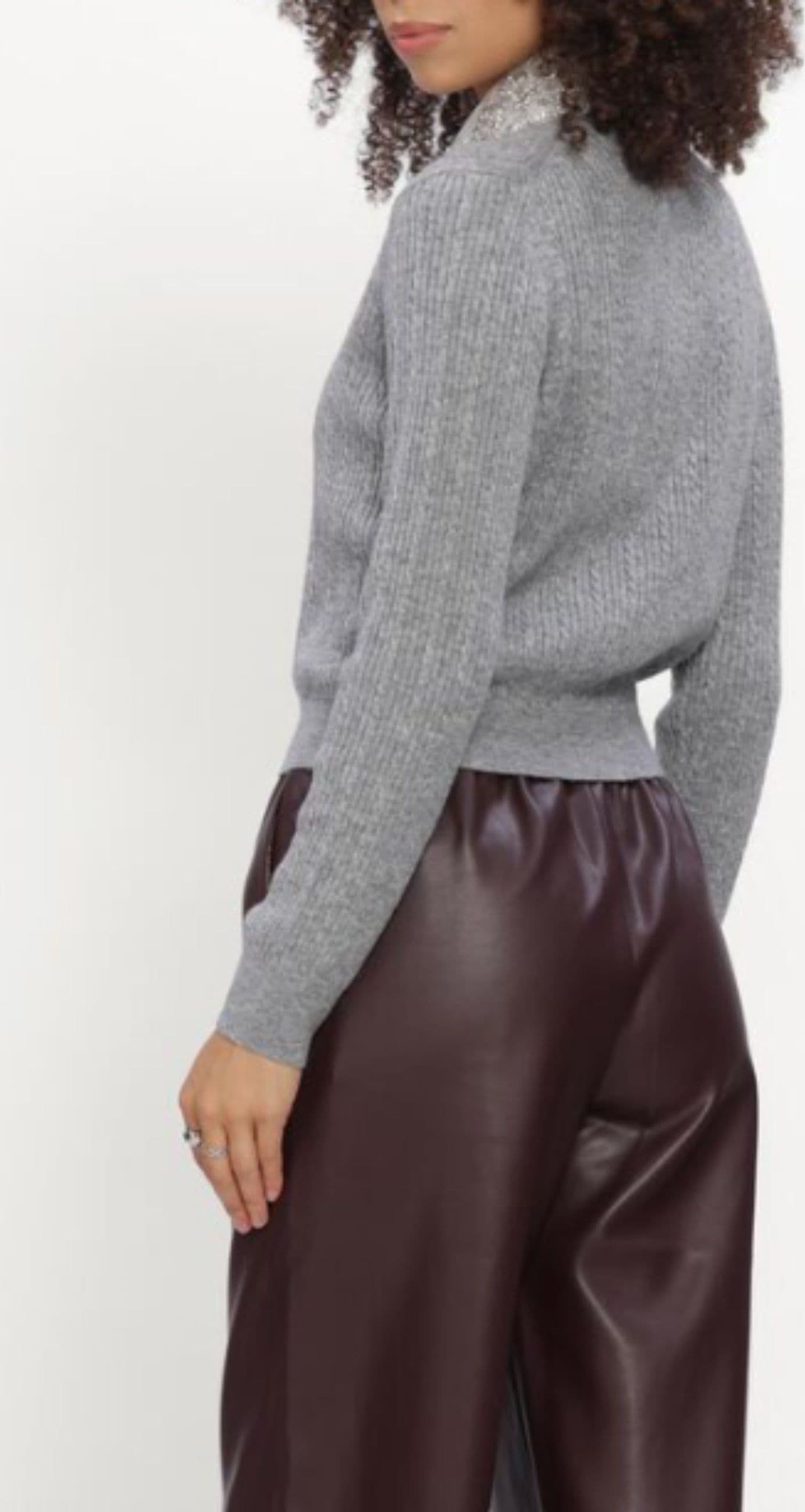 SILVIAN HEACH  CARDIGAN DESMET - 4