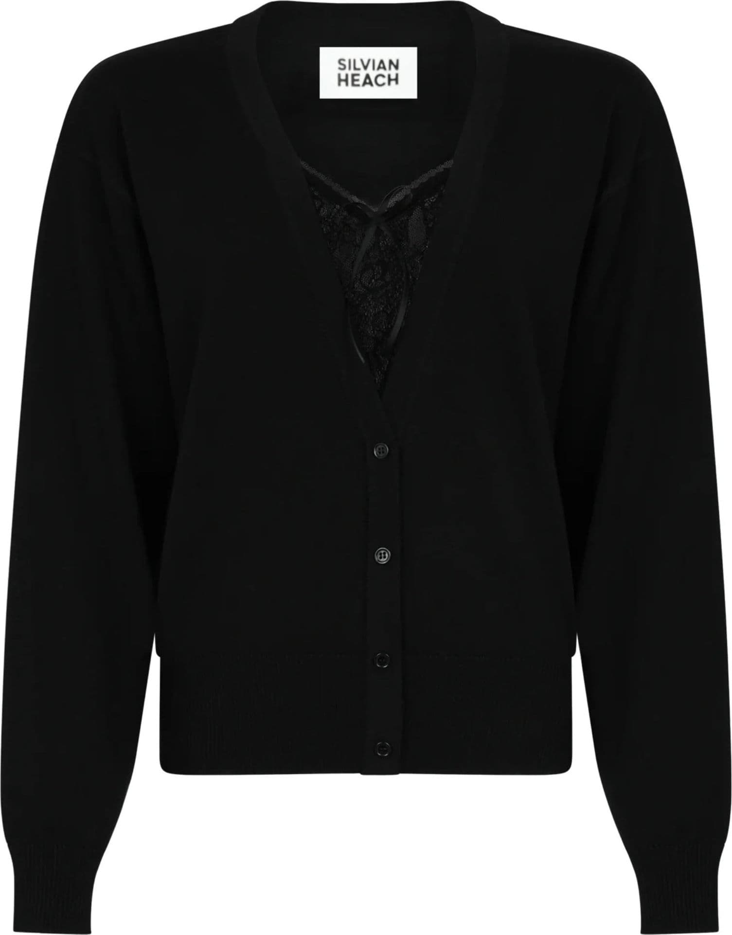 SILVIAN HEACH  CARDIGAN BATTIPU - 4
