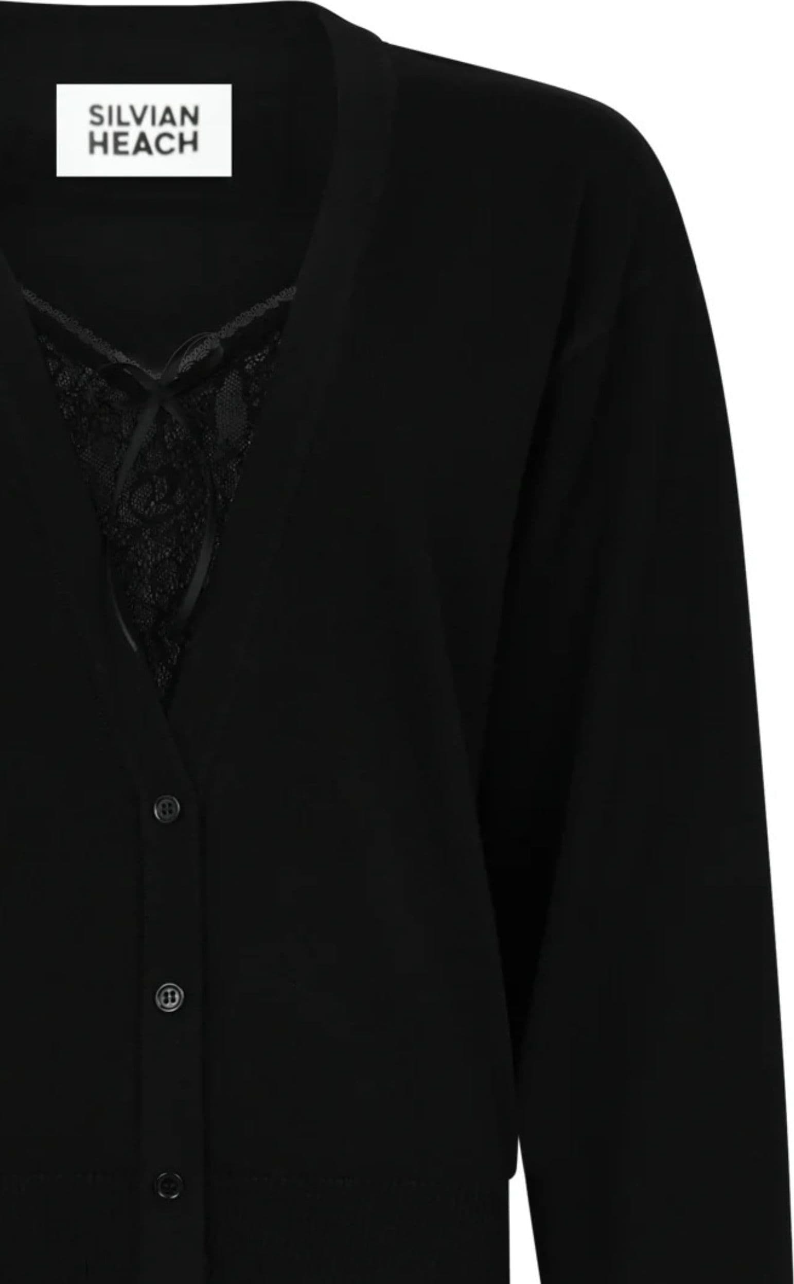 SILVIAN HEACH  CARDIGAN BATTIPU - 3