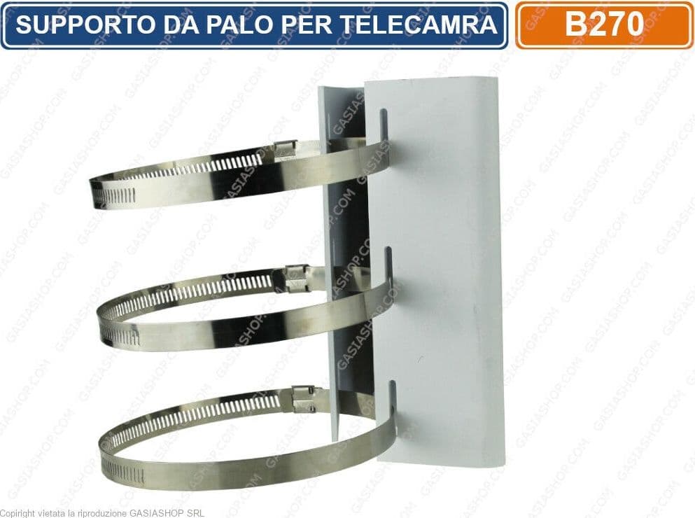 SUPPORTO ADATTATORE METALLICO PER TELECAMERE CCTV SPEED DOME VIDEOSORVEGLIANZA - 2