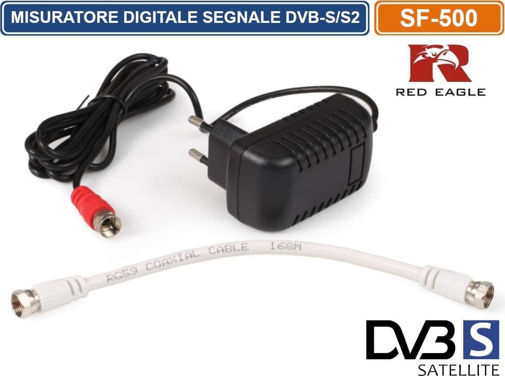 MISURATORE DI CAMPO DIGITALE INDICATORE SEGNALE ANTENNE TV SATELLITARI - 4