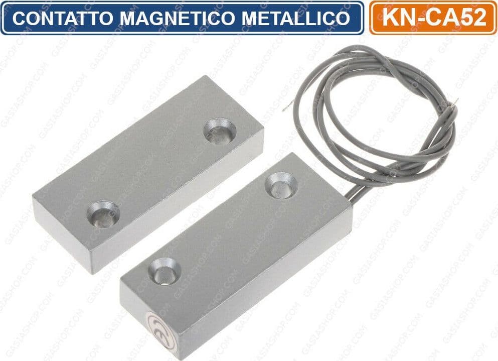 CONTATTO MAGNETICO IN CUSTODIA METALLICA RINFORZATA PROTEZIONE PORTA E FINESTRE
