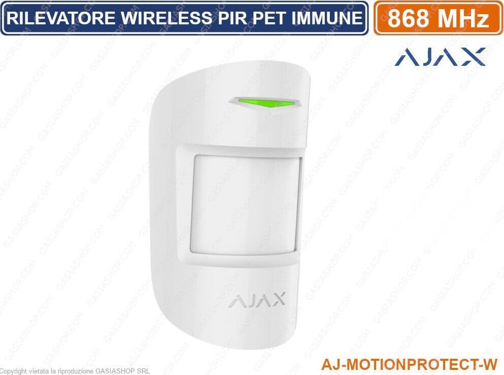 KIT ANTIFURTO ALLARME WIRELESS AJAX 	AJ-HUBKIT-W LAN GPRS GSM APP MOBILE SMART HOME - 3