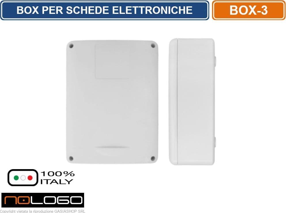 CONTENITORE PER SCHEDE ELETTRONICHE SERIE START S4/5/6/9/10/11/12 NOLOGO BOX-3 - 2