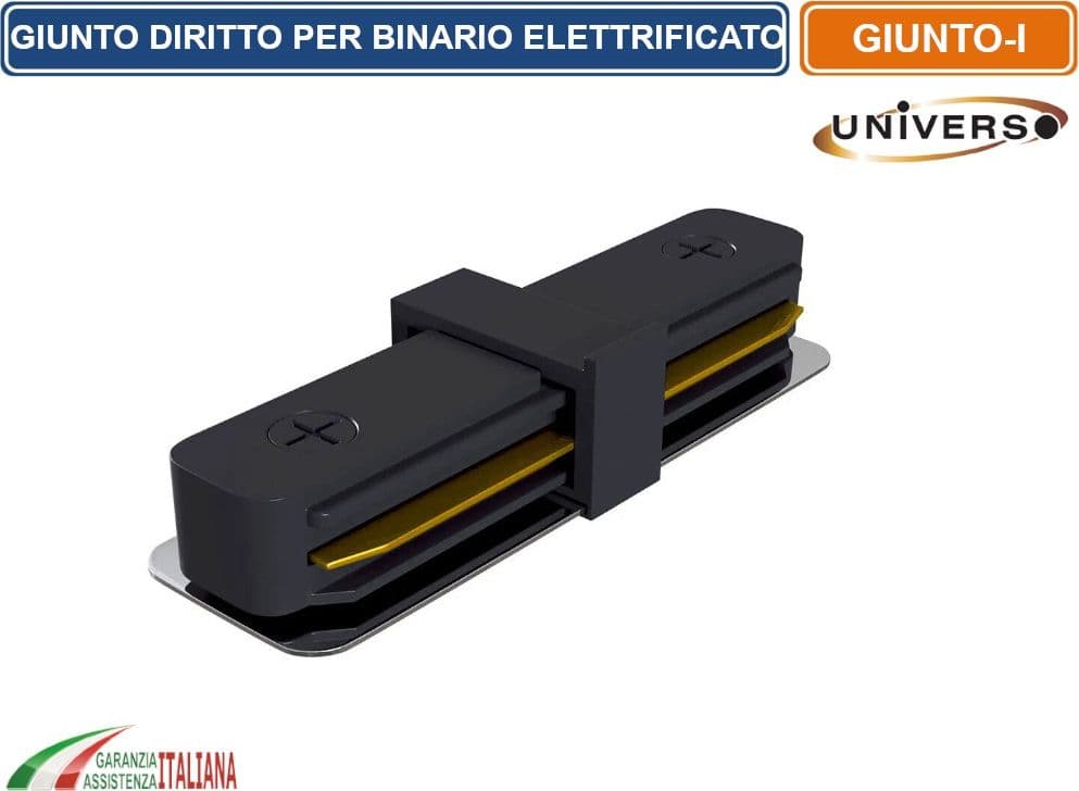 UNIVERSO CONNETTORE GIUNTO A I PER BINARI ELETTRIFICATI MONOFASE TRACK LIGHT - 3