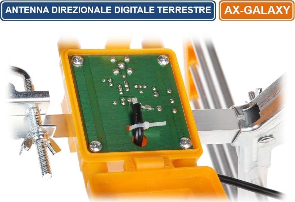 ANTENNA DIGITALE TERRESTRE DA ESTERNO DIREZIONALE A BANDA LARGA AX-GALAXY-COMBO - 3