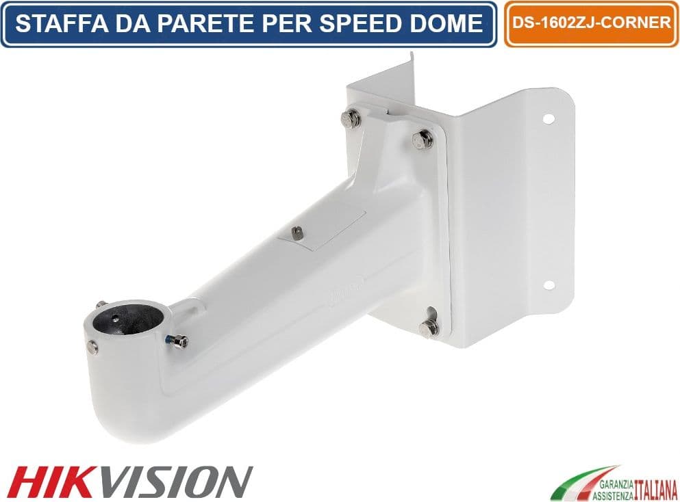 HIKVISION DS-1602ZJ-CORNER STAFFA ANGOLARE DA PARETE PER TELECAMERE SPEED DOME PTZ - 2